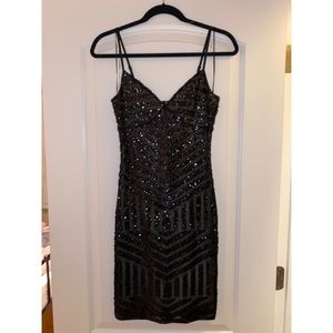 Express Black Mini Dress